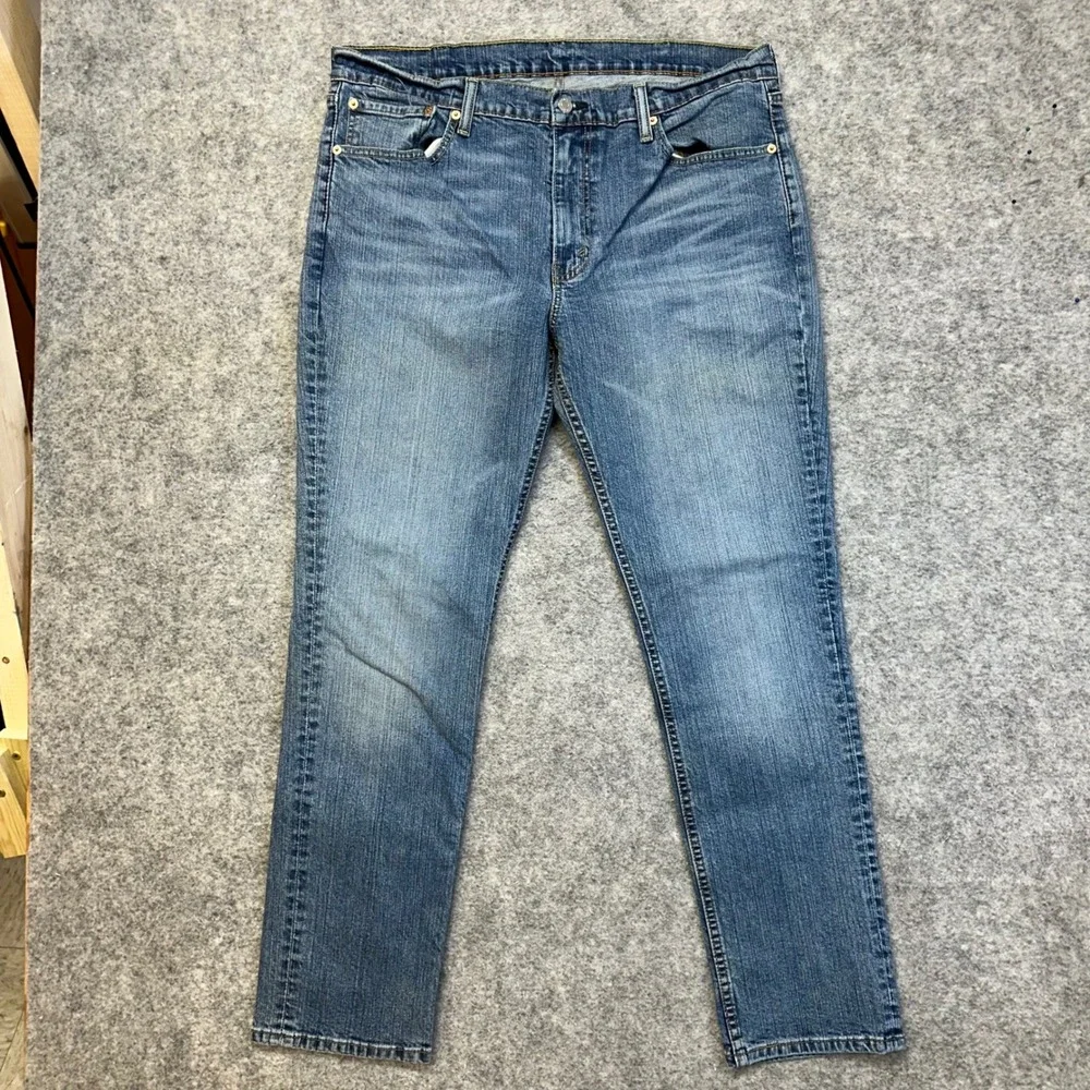 Lot of 4 Levi's Skinny Slim Jeans Mens 38x32 Black Blue Tan 510 511 Work Pants